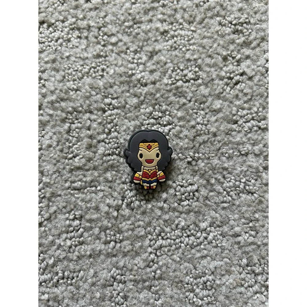 Marvel Avengers Themed Jibbitz Shoe Charms For Crocs. Lot Of 6 - Captain America